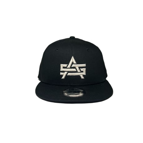 ADG AS Logo 9FIFTY Snapback (Black/Beige)｜エーディージー ASロゴ 9FIFTY スナップバック（ブラック/ベージュ）
