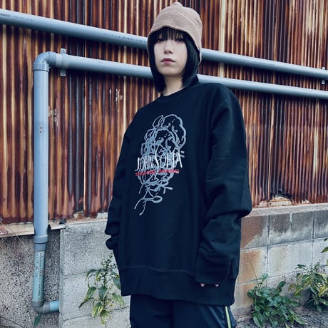 JOHN SOFIA ACID SPOON CREWNECK SWEAT｜ジョンソフィア アシッド スプーン クルーネックスウェット