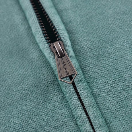 SUPPLIER Distressed Cross Zip Hoodie (GREEN)｜サプライヤー ディストレスト クロス ジップフーディー（グリーン）