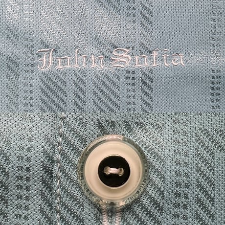 JOHN SOFIA Fresh Wind SS Shirts (Sky/Mint, Sky/Wht, Sky/Blk)｜ジョンソフィア フレッシュウィンド ショートスリーブシャツ