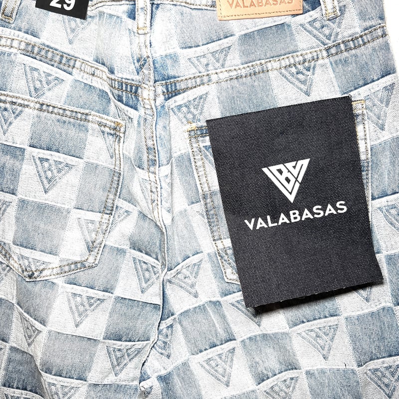 VALABASAS ALL OVER DENIM (LIGHT BLUE WASH) | At