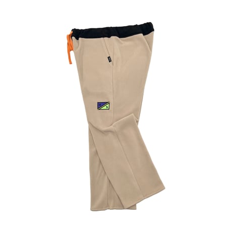 JOHN SOFIA After Zone Fleece Trousers (Beige/Black)｜ジョンソフィア アフターゾーン フリーストラウザーズ（ベージュ/ブラック）