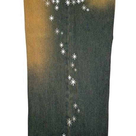 ADG “Hoshi no Ko” Over Dye Jeans (Indigo/Brn)｜ADG “星の子” オーバーダイデニム（インディゴ/ブラウン）