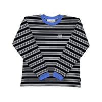 JOHN SOFIA Border Crewneck (Oreo & Blue)｜ジョンソフィア ボーダークルーネック（オレオ＆ブルー）
