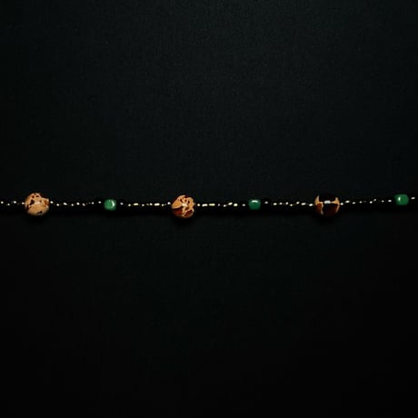 JOHN SOFIA Providence Eye Beads Necklace (Black)｜ジョンソフィア プロヴィデンス アイビーズネックレス（ブラック）