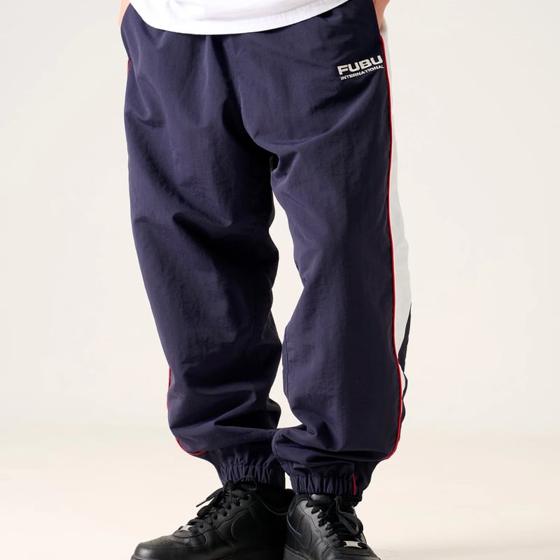 FUBU TRACK JACKET & PANTS “SET-UP” (NAVY)｜フブ トラ
