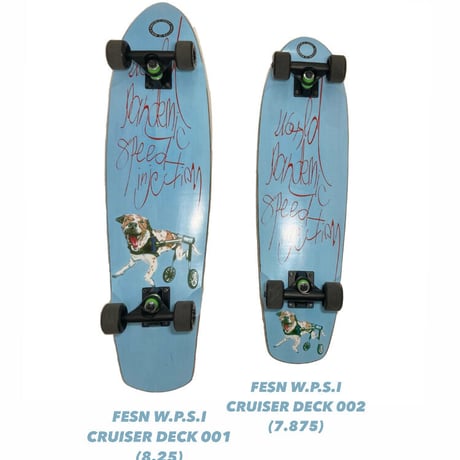 FESN W.P.S.I Cruiser Deck Complete (7.875, 8.25)｜エフイーエスエヌ W.P.S.I クルーザーデッキ コンプリート（7.875/8.25）