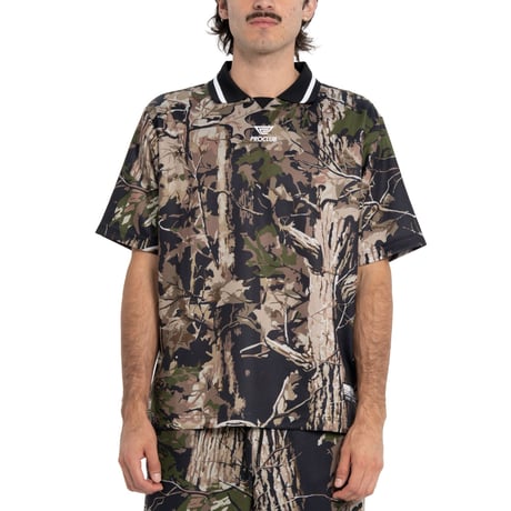 PRO CLUB POLO SOCCER JERSEY (CAMO)｜プロクラブ ポロ サッカー ジャージ（カモ)