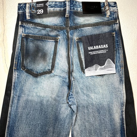 VALABASAS ENLIGHTEN DENIM (BLUE&BLACK)｜ヴァラバサス エンライトン デニム（ブルー＆ブラック）