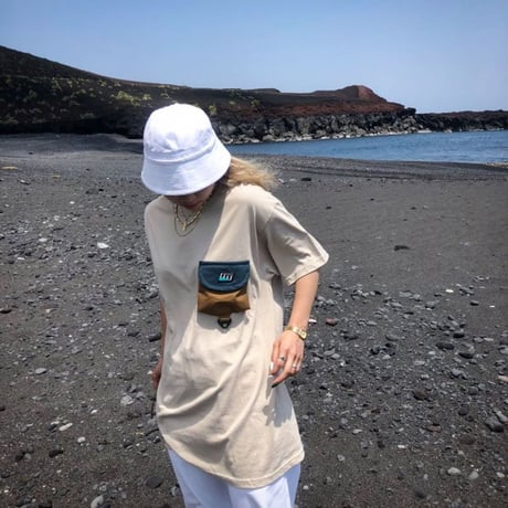 FLATLUX Aqua Pocket3 Tee (Sandstone)｜フラットラックス アクア ポケット3 ティーシャツ（サンドストーン）