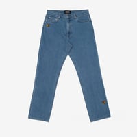 FELT Butterfly Garden Jeans (Washed Denim)｜フェルト バタフライガーデン ジーンズ（ウォッシュドデニム）