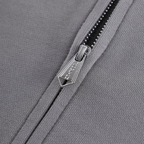 SUPPLIER Cross Zip Hoodie V2 “New Silhouette” (Grey)｜サプライヤー クロス ジップフーディー V2 “ニューシルエット” (グレー）