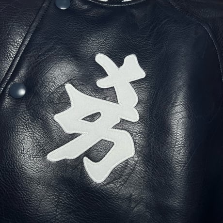 Fanatics NY Yankees Kanji PU Jacket (Navy)｜ファナティクス ニューヨークヤンキース 漢字 PUジャケット（ネイビー）