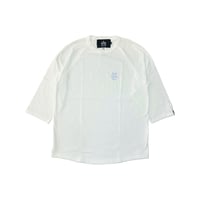 AFC Mini Logo 3/4 Raglan Tee (Wht/Wht/Wht)｜AFC ミニロゴ ラグランTシャツ（ホワイト/ホワイト/ホワイト）