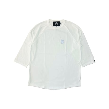 AFC Mini Logo 3/4 Raglan Tee (Wht/Wht/Wht)｜AFC ミニロゴ ラグランTシャツ（ホワイト/ホワイト/ホワイト）
