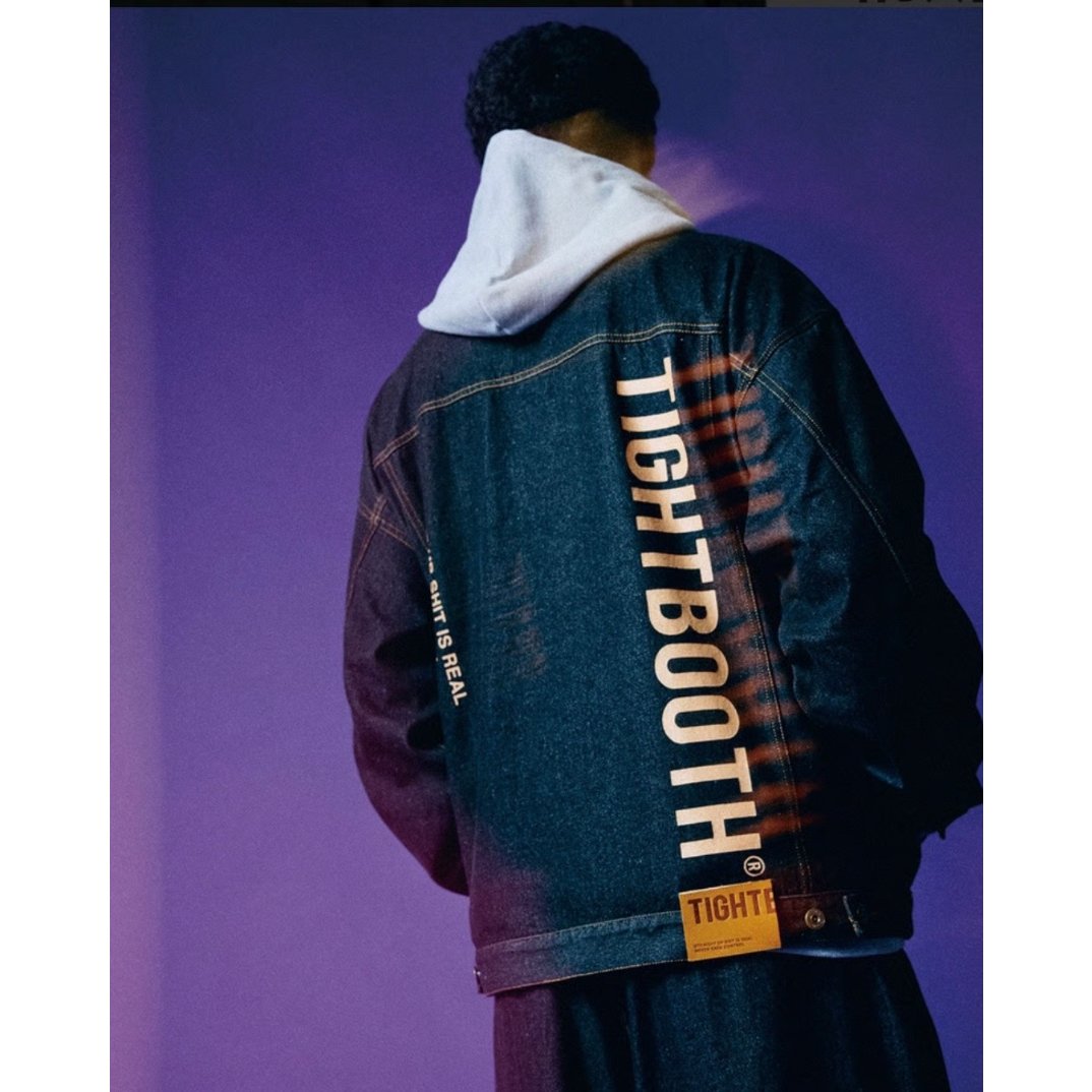TIGHTBOOTH DENIM JACKET (Black) | タイトブース デニムジャケ