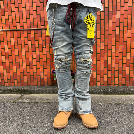GUAPI Vintage Blue Weston Denim (Vintage Blue) | グアピ ビンテージ ブルー ウェスタン デニム (ブルー)