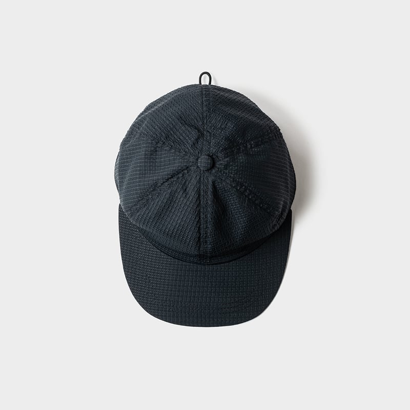 TIGHTBOOTH SEERSUCKER 6 PANEL (Black)｜タイトブース シア
