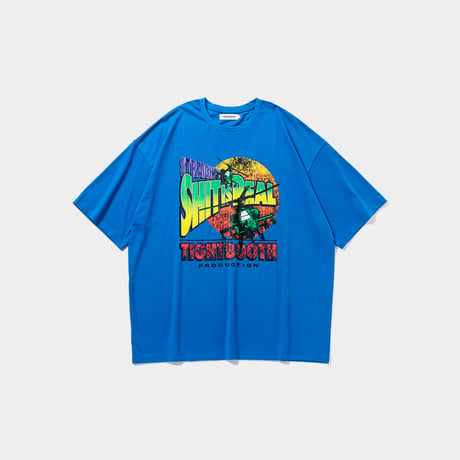 TIGHTBOOTH AH_TB64 S/S T-SHIRT (Blue)｜タイトブース AH_TB64 ショートスリーブ ティーシャツ（ブルー）