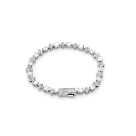 $ole Only Starlink Tennis bracelet (Silver)｜ソールオンリー スターリンク テニスブレスレット（シルバー）