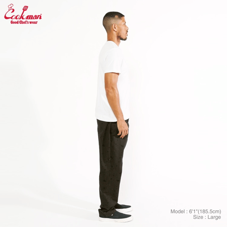 Cookman Chef Pants Sauce Splash Camo (Black)｜クックマン ソーススプラッシュ カモ シェフパンツ（ブラック）
