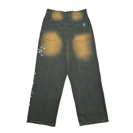 ADG “Hoshi no Ko” Over Dye Jeans (Indigo/Brn)｜ADG “星の子” オーバーダイデニム（インディゴ/ブラウン）