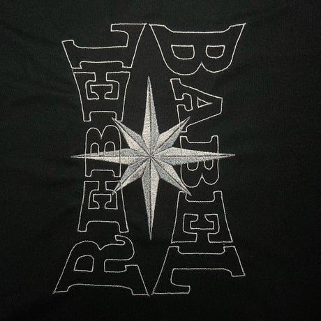 ATTACK ORIGINAL Compass L/S Polo (BLACK)｜アタックオリジナル コンパス ロングスリーブ ポロ（ブラック)
