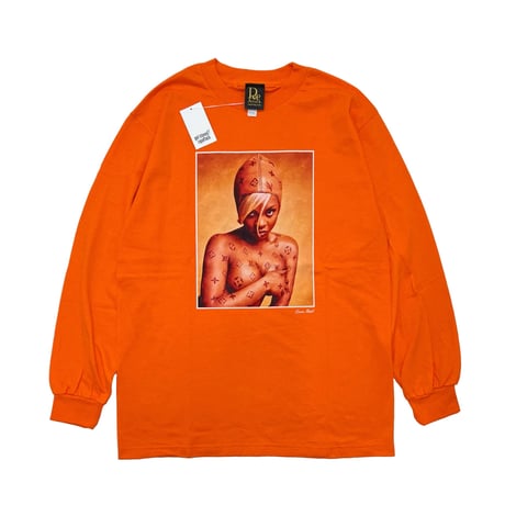 RAP ATTACK “Queen Bitch” L/S Tee (Orange) ATTACK STORE EXCLUSIVE｜ラップアタック クイーンビッチ L/S Tee（オレンジ）