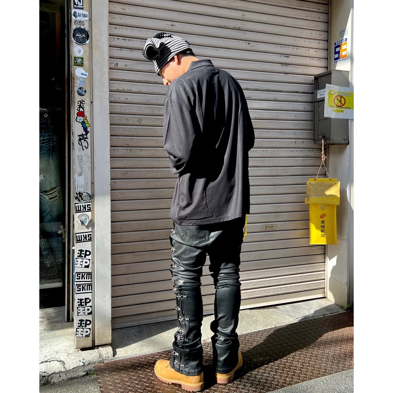 GUAPI Obsidian Black Aviation Clasp Denim (Blac