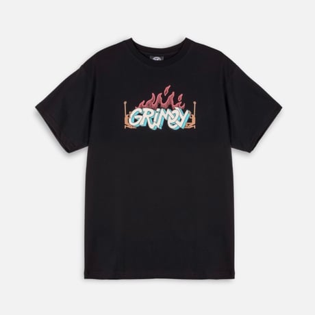 GRIMEY JURASSIC PROUD REGULAR TEE (BLACK)｜グライミー ジュラシックプラウド レギュラー ティーシャツ（ブラック）