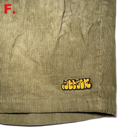SLOW UP Custom 90’s Vintage Corduroy Shorts (D, E, F, G, H)｜スロウアップ カスタム 90’s ヴィンテージ コーデュロイショーツ