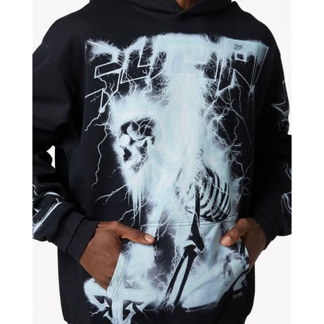 GUAPI Black Revived Hoodie V1 (Black)｜グアピ ブラック リバイブド フーディー V1（ブラック）
