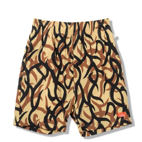 Cookman Chef Pants Short Light Tribal Camo (Beige)｜クックマン シェフパンツ ショート ライトトライバルカモ（ベージュ）
