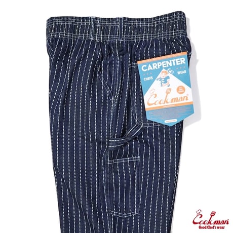 Cookman Carpenter's Pants Wabash Denim (Navy)｜クックマン カーペンターパンツ ワバッシュデニム（ネイビー）