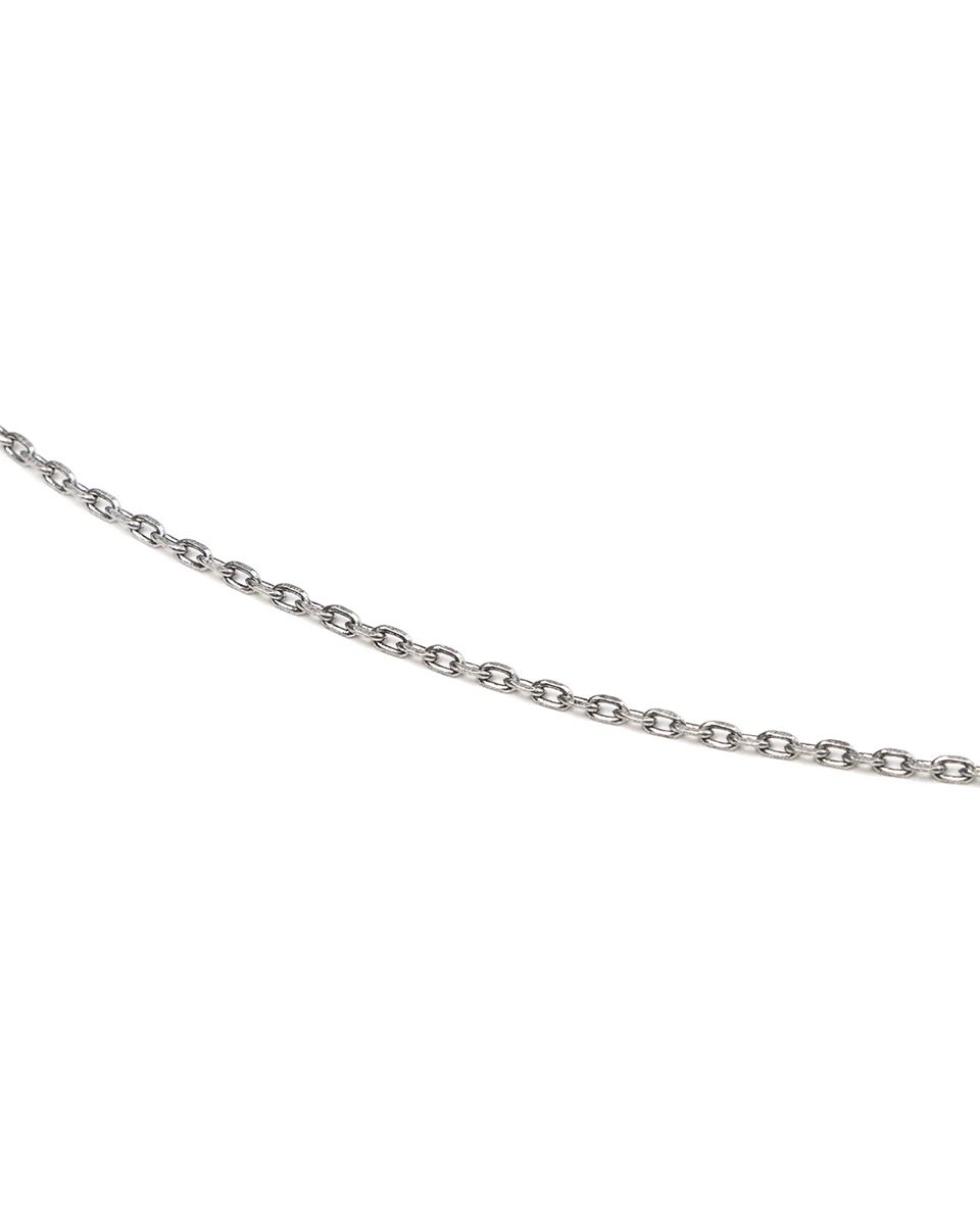 SUPPLIER Triple Cross Rhinestone Necklace (SILV