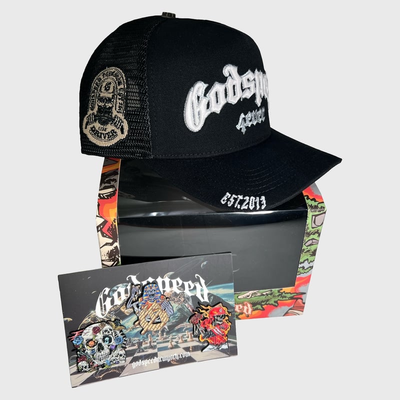 GODSPEED GS FOREVER TRUCKER HAT (OG BOOM426)｜ゴッ
