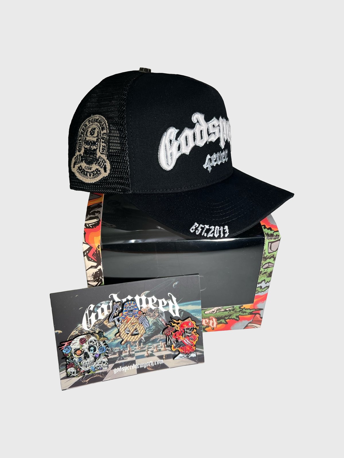 GODSPEED GS FOREVER TRUCKER HAT (OG BOOM426)｜ゴッ
