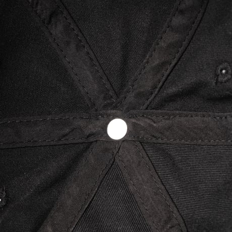 SUPPLIER CROSS PATCH 6 PANEL CAP (Black)｜サプライヤー クロス パッチ 6パネルキャップ（ブラック）