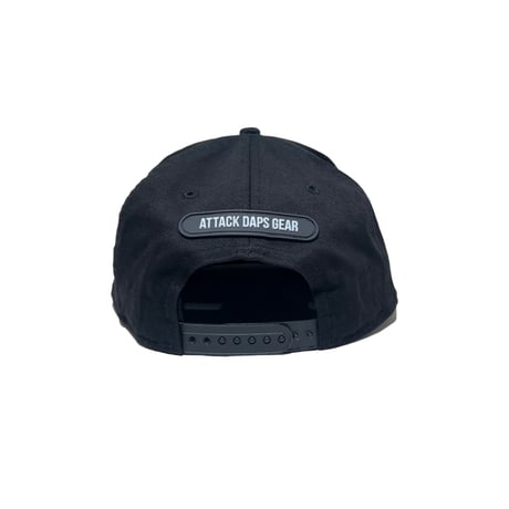 ADG AS Logo 9FIFTY Snapback (Black/Black)｜エーディージー ASロゴ 9FIFTY スナップバック（ブラック/ブラック）