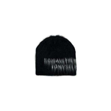 VALABASAS ZINNIA MOHAIR BEANIE (BLACK)｜ヴァラバサス ジニア モヘア ビーニー（ブラック）