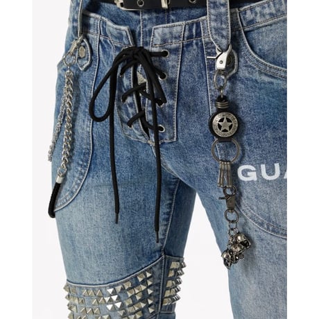 GUAPI Aqua Blue Warpath Denim (Blue)｜グアピ アクアブルー ウォーパス デニム（ブルー）