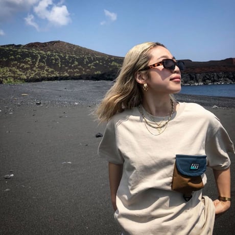 FLATLUX Aqua Pocket3 Tee (Sandstone)｜フラットラックス アクア ポケット3 ティーシャツ（サンドストーン）