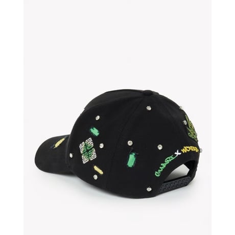 GUAPI × Vybz Kartel Wordboss Snapback (Black)｜グアピ × バイブス・カーテル ワードボス スナップバック（ブラック）