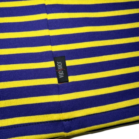 JOHN SOFIA JOHN'S LIKES BORDER LONG SLEEVE (NAVY&YELLOW)｜ジョンソフィア ジョンズ ライクス ボーダー ロングスリーブ（ネイビー＆イエロー）