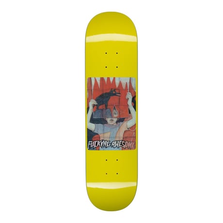 FUCKING AWESOME Tiger Holographic Yellow (8)｜ファッキングオーサム タイガー ホログラフィック イエロー（8インチ）
