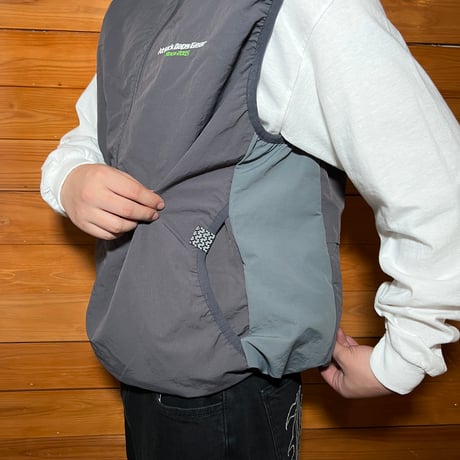 ADG Howl Ripstop Nylon Vest (GRY)｜エーディージー ハウル リップストップ ナイロンベスト（グレー）