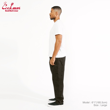 Cookman Chef Pants Sauce Splash Camo (Black)｜クックマン ソーススプラッシュ カモ シェフパンツ（ブラック）