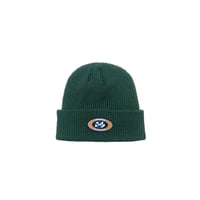 JOHN SOFIA Badge Logo Beanie (Sage)｜ジョンソフィア バッジロゴ ビーニー（セージ）