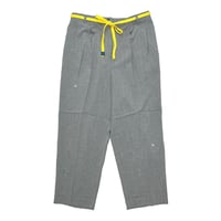 JOHN SOFIA Daisy Slacks Ⅱ (Black, Gray)｜ジョンソフィア デイジー スラックスⅡ（ブラック、グレー）