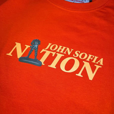 JOHN SOFIA Nation Tee (Green, Yellow)｜ジョンソフィア ネイションT（グリーン/イエロー）